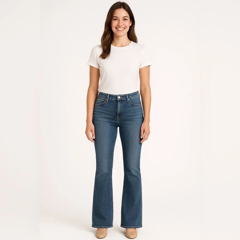 SPRWN Charlotte Micro Flare Jeans